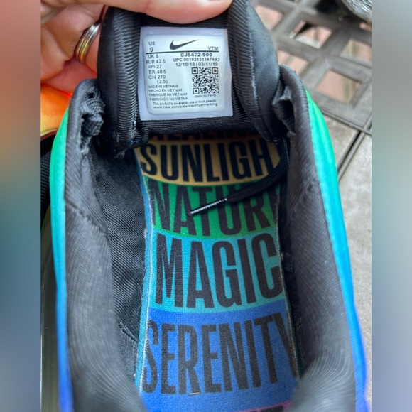 Nike Air Max 720 Robert Blake Pride Rainbow Sneakers - Mens Size 9 CJ5472-900 - Picture 4 of 6